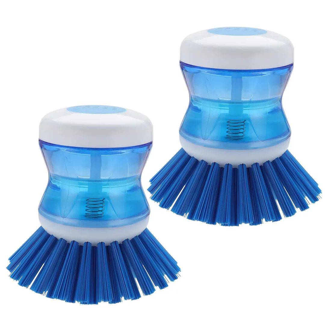 Soap dispensing brush